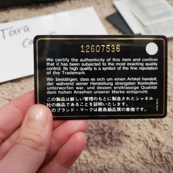 Chanel medium black shimmer reissue - Picture 7 of 11